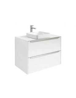 Mueble De Baño Base Roca De Inspira Encimera 370 De Dos Cajones600 Mm