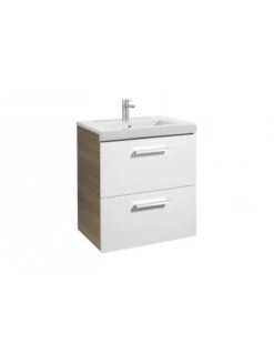 Mueble De Baño Base Roca De PRISMA De Dos Cajones 600mm