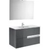 Mueble De Baño Base Roca Victoria-N Pack De Dos Cajones Y Lavabo 800 Mm