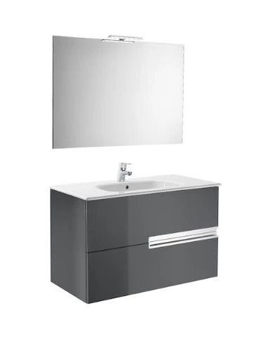 Mueble De Baño Base Roca Victoria-N Pack De Dos Cajones Y Lavabo 800 Mm 1 Mueble De Baño Base Roca Victoria-N Pack De Dos Cajones Y Lavabo 800 Mm