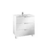 Mueble De Baño Base Roca Victoria-N Unik De Tres Cajones Y Lavabo 600 Mm