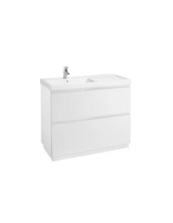 Mueble De Baño Con Lavabo A La Izquierda Roca Unik Lander 1000