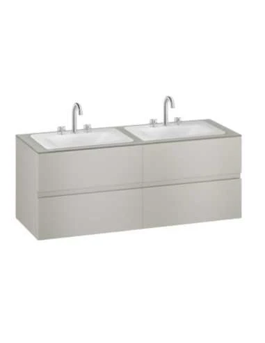 Mueble De Baño Roca Armani Baia Suspendido 1550x590x610 Mm 1 Mueble De Baño Roca Armani Baia Suspendido 1550x590x610 Mm