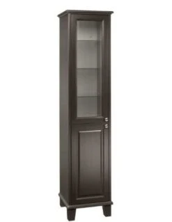 Mueble De Baño Roca Carmen Columna Reversible Gris Oscuro
