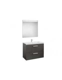 Mueble De Baño Roca Pack De PRISMA De Dos Cajones 800 Mm