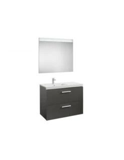 Mueble De Baño Roca Pack De PRISMA De Dos Cajones 900mm