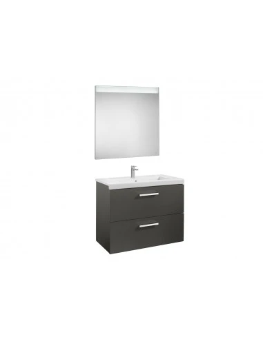 Mueble De Baño Roca Pack De PRISMA De Dos Cajones Lavabo Derecho 900mm 1 Mueble De Baño Roca Pack De PRISMA De Dos Cajones Lavabo Derecho 900mm
