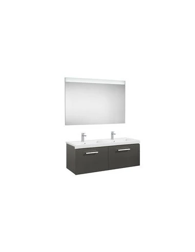 Mueble De Baño Roca PRISMA De Lavabo Doble 1200 1 Mueble De Baño Roca PRISMA De Lavabo Doble 1200