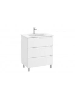 Mueble De Baño Roca Unik Aleyda 700 Mm 3 Cajones