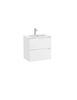 Mueble De Baño Roca Unik Aleyda Compacto 600 Mm 2 Cajones