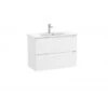 Mueble De Baño Roca Unik Aleyda Compacto 800 Mm 2 Cajones