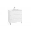 Mueble De Baño Roca Unik Aleyda Compacto 800 Mm 3 Cajones