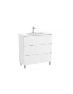 Mueble De Baño Roca Unik Aleyda Compacto 800 Mm 3 Cajones