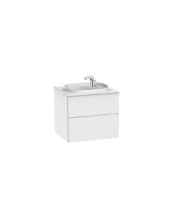 Mueble De Baño Roca Unik Beyond 2 Cajones Y Lavabo 600