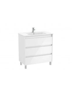 Mueble De Baño Roca Unik Tenet 800 Mm 3 Cajones