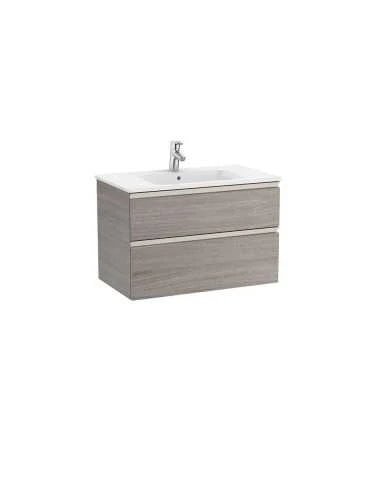 Mueble Roca UNIK Con Lavabo Blanco 800x460x537 1 Mueble Roca UNIK Con Lavabo Blanco 800x460x537