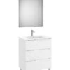 Pack Mueble De Baño Roca Unik Aleyda 700 Mm 3 Cajones