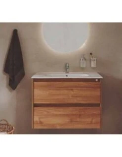 Pack Mueble De Baño Roca Unik Tenet 1200 Mm 3 Cajones