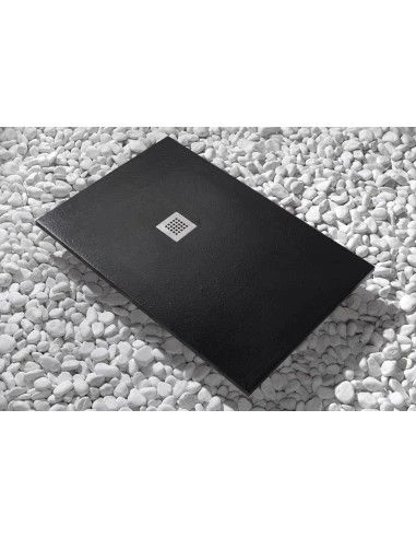 Plato De Ducha Resina Cabel STRATO Gris 90 X 80 3 Plato De Ducha Resina Cabel STRATO Gris 90 X 80 - Imagen 3