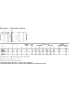 Radiador De Aluminio Baxi Dubal 70 10 Elementos -Gasfriocalor Tienda radiador de aluminio baxi dubal 70 10 elementos 2