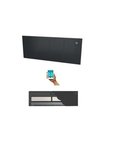 Radiador Ducasa Steel Antracita Ducaheat 2000 1 Radiador Ducasa Steel Antracita Ducaheat 2000