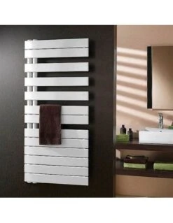 Radiador Toallero Eléctrico Zehnder Roda Spa Asym