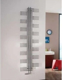 Radiador Toallero Eléctrico Zehnder Yucca Cromado
