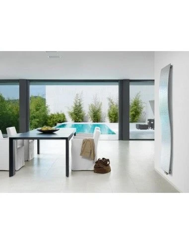 Radiador Toallero Zehnder Runtal Arteplano Onda Inox 2 Radiador Toallero Zehnder Runtal Arteplano Onda Inox - Imagen 2