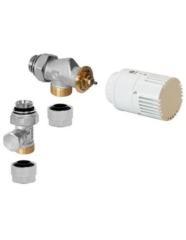 Set De Conexiones Para Radiadores Jaga 222 3/4" Eurocono 1 Set De Conexiones Para Radiadores Jaga 222 3/4" Eurocono