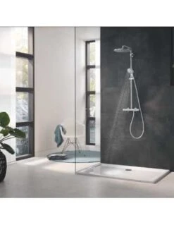 Sistema De Ducha Con Termostato Incorporado Grohe Rainshower System -Gasfriocalor Tienda sistema de ducha con termostato incorporado grohe rainshower system 2