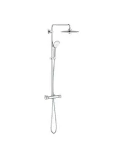 Sistema De Ducha Con Termostato Incorporado Grohe Rainshower System 260