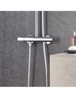 Sistema De Ducha Con Termostato Incorporado Grohe Rainshower System 260 -Gasfriocalor Tienda sistema de ducha con termostato incorporado grohe rainshower system 260 3