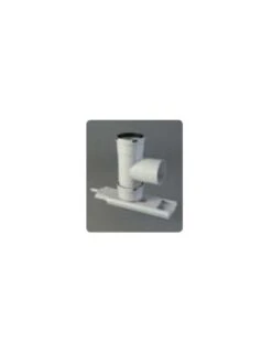 T Con Soporte De Polipropileno FIG Ø 80