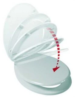 Tapa WC Cabel Con Caída Amortiguada