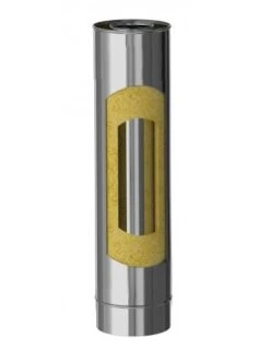 Tubo Aislado Exteriores De Acero Inox 80/140x500 Fig