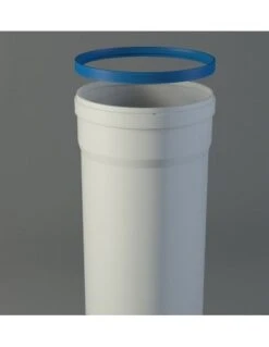 Tubo De Aluminio Pintado Blanco 80x1500 M/H Fig