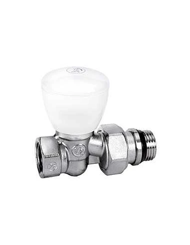 Válvula Recta Giacomini R6TG 3/8"x3/8" Cromada 1 Válvula Recta Giacomini R6TG 3/8"x3/8" Cromada